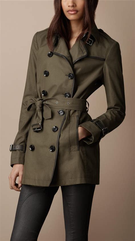 burberry brit short utility rench|burberry trench coat women.